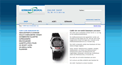 Desktop Screenshot of germann-medical.ch
